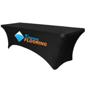 Branded Promotional 4 Foot Table Cover Stretch