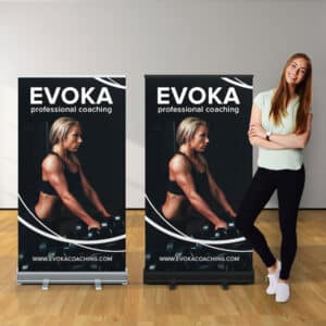 Branded Promotional Premium Pull Up Banner (SC Approved)