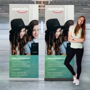 Branded Promotional Luxury Pull Up Banner