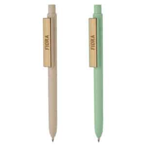 Branded Promotional Fiota Bamboo Fiber Pen
