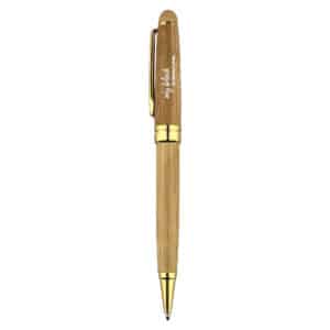 Branded Promotional Boron Bamboo Pen