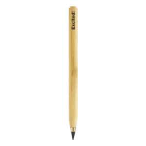 Branded Promotional Endless Bamboo Pencil