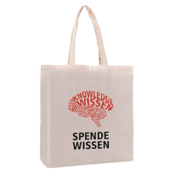 Branded Promotional Calico Bag With Gusset