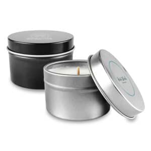 Branded Promotional Tin Candle