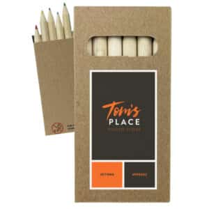 Branded Promotional Colour Pencil Pack