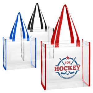 Branded Promotional Clear Tote Bag
