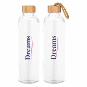 Branded Promotional Honya Glass Drink Bottle