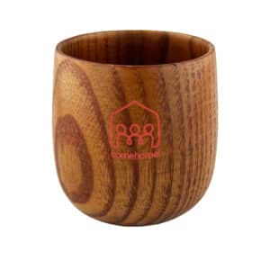 Branded Promotional Small Wooden Coffee Cup