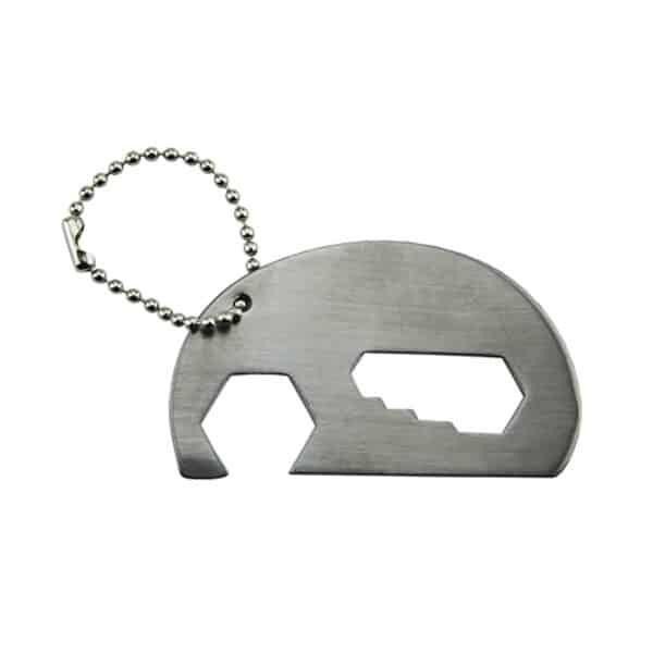 Branded Promotional Elephant Bottle Opener Key Ring