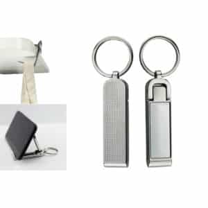 Branded Promotional Mobile Stand And Hanger Key Ring