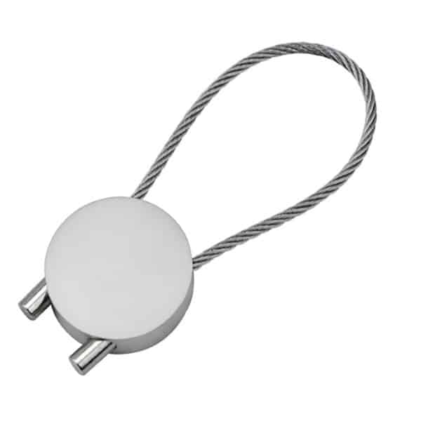 Branded Promotional Cable Key Ring