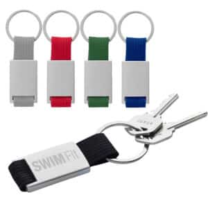 Branded Promotional Band Key Ring