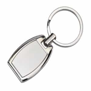 Branded Promotional Le Mans Oval Key Ring