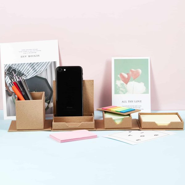 Desk Organiser Sticky Note Memo Holder - Image 6