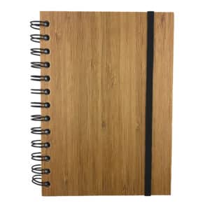 Branded Promotional B6 Bamboo Notebook