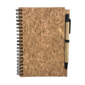 Branded Promotional Fatino B6 Cork Notebook
