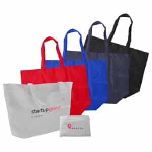 Branded Promotional Jakarta Nylon Foldaway Shopping Bag