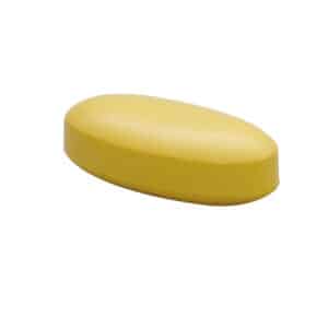 Branded Promotional Stress Pill – Yellow