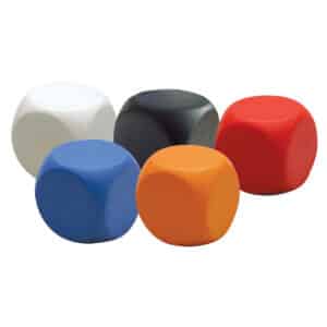 Branded Promotional Stress Round Cube