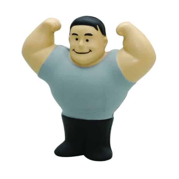 Branded Promotional Stress Muscle Man