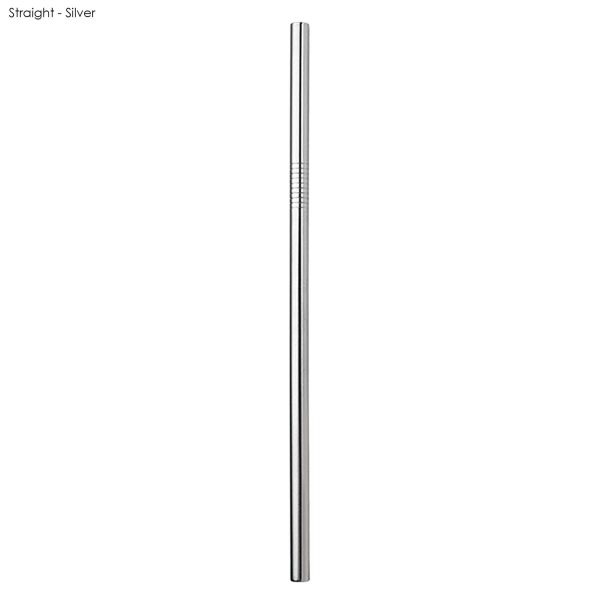 Stainless Steel Straw 8MM X 215MM - Image 3
