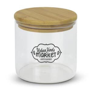 Branded Promotional Round Storage Canister Large