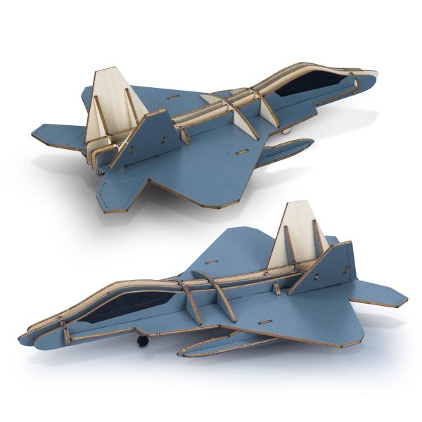 BRANDCRAFT Jet Fighter Wooden Model - Image 6