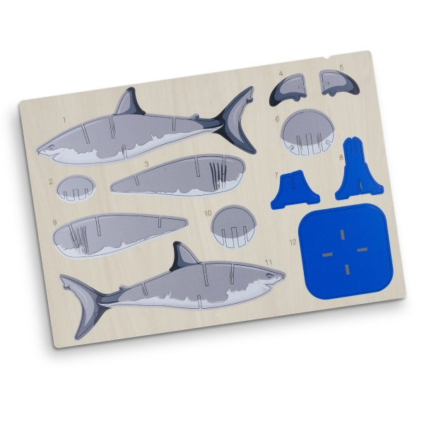BRANDCRAFT Shark Wooden Model - Image 5