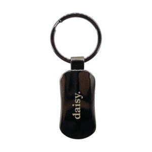 Branded Promotional Corsa Gunmetal Keychain