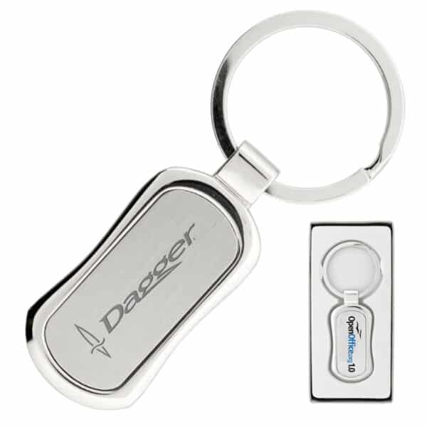 Branded Promotional The Corsa Keychain