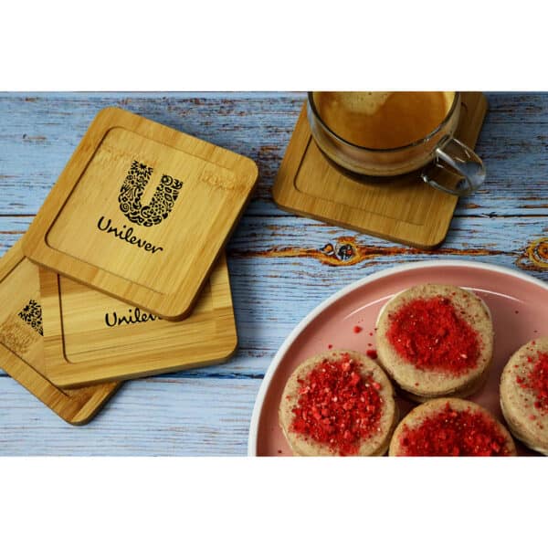 Branded Promotional Aroma Coffee Coasters