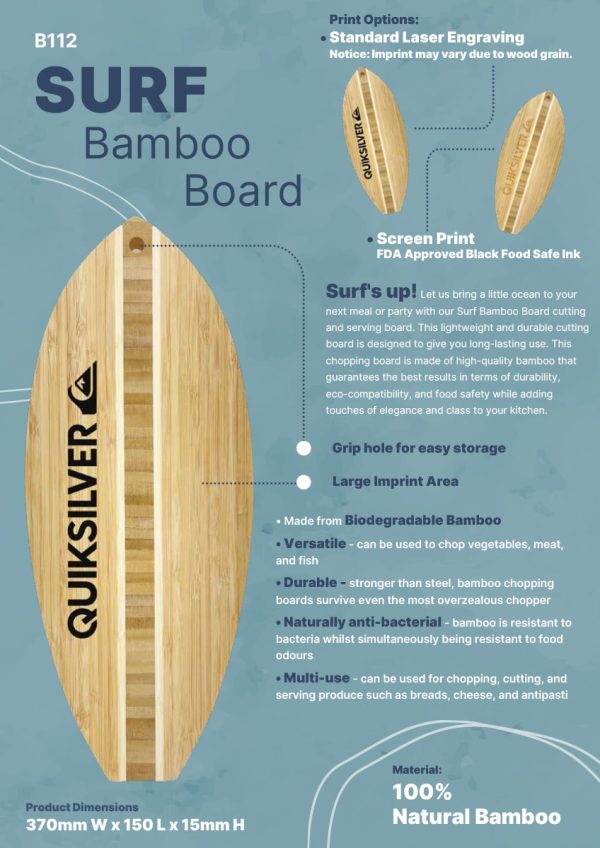 Surf's Up Serving Board - Image 4