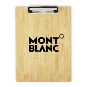 Branded Promotional Ecowriter Bamboo Clipboard