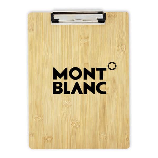 Branded Promotional Ecowriter Bamboo Clipboard