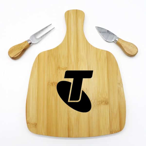 Branded Promotional Artis Cheeseboard & Knife Set