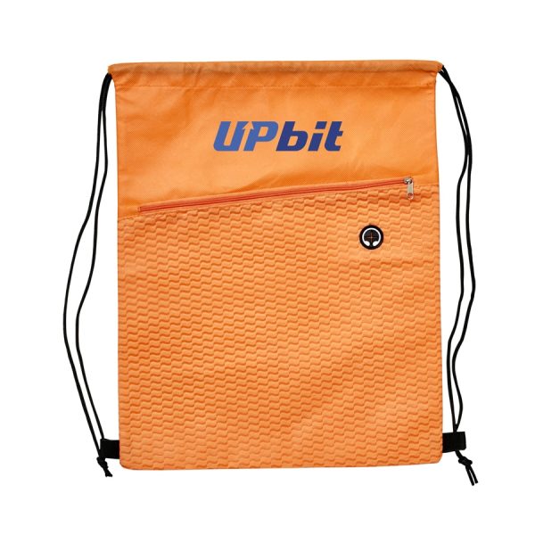 Waves Drawstring Bag - Image 5