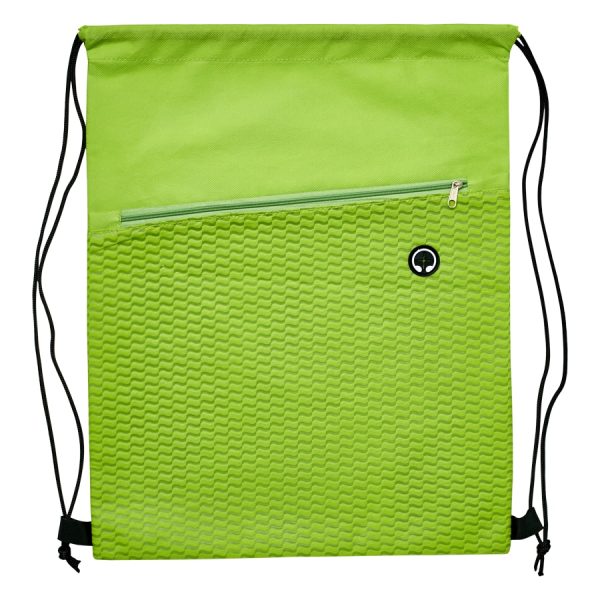 Waves Drawstring Bag - Image 11