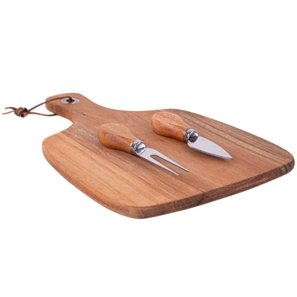 Acacia Cheeseboard & Knife Set - Image 10