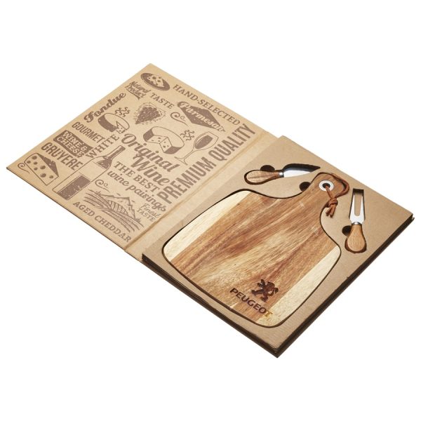 Acacia Cheeseboard & Knife Set - Image 5