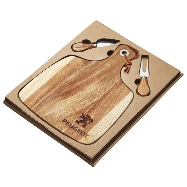 Acacia Cheeseboard & Knife Set - Image 6