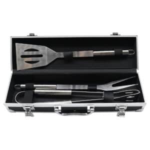 Branded Promotional BBQ Set In Deluxe Case