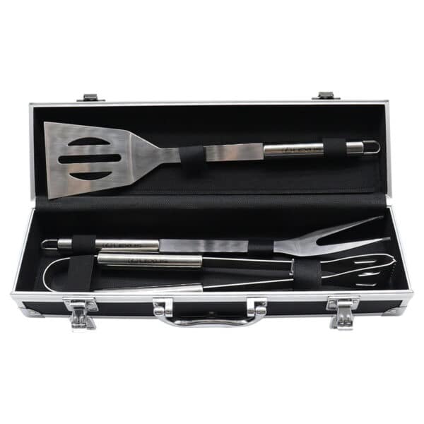 Branded Promotional Bbq Set In Deluxe Case