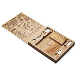 Branded Promotional St. Andrews Magnetic Cheeseboard And Knife Set