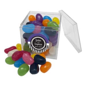 Branded Promotional Jelly Bean In Cube 50g