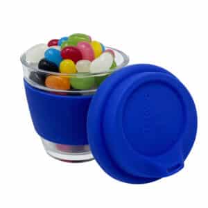 Branded Promotional Jelly Bean In Venice Glass Coffee Cup