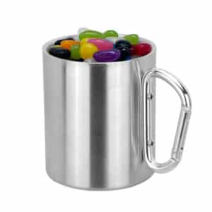 Branded Promotional Jelly Bean In Bravo Mug