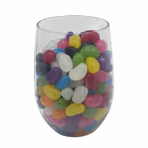 Branded Promotional Jelly Bean In Crystal PET Cup