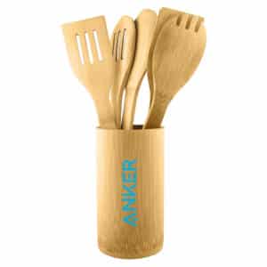 Branded Promotional Serax Bamboo Cultery Set