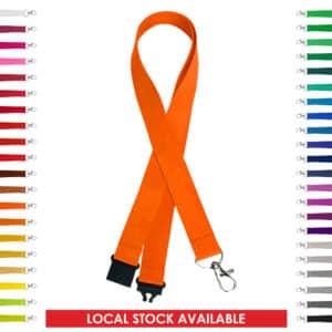 Branded Promotional Polyester Lanyards – 20mm (Local Stock)