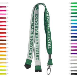 Branded Promotional Woven Lanyards – 15mm